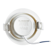 GLOBOSTAR® DE VALERA 60182 Χωνευτό Κινούμενο Downlight Σποτ LED 5W 500lm 60° AC 220-240V IP20 Ψυχρό Λευκό 6000K - Bridgelux SMD Chip & TÜV SÜD Driver - Λευκό Ματ - Μ9 x Π9 x Υ4cm / Q8cm - 3 Χρόνια Εγγύηση