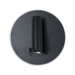 GLOBOSTAR® LADY-R 60938 Μοντέρνο Φωτιστικό Τοίχου - Απλίκα Ξενοδοχείου Reading Light με Φορτιστή USB 3A LED 6W 600lm 36° & 360° AC 220-240V IP20 Φυσικό Λευκό 4500K - Bridgelux COB Chip & TÜV SÜD Driver - Μαύρο Ματ - Μ15 x Π15 x Υ7cm - 3 Χρόνια Εγγύηση