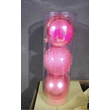 Σετ Χριστουγεννιάτικες μπάλες - 15cm - 3pcs - 326130 - Pink