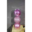 Σετ Χριστουγεννιάτικες μπάλες - 12cm - 3pcs - 326123 - Pink