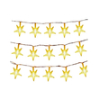 Ηλιακή γιρλάντα φωτισμού LED - Αστέρι - 5m+1m - 20D - 152851 - Warm White