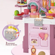 Παιδική κουζίνα με αξεσουάρ μαγειρικής - 688-232A - 56pcs - 215233