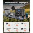 Φορητός σταθμός παραγωγής ενέργειας VEVOR, ηλιακός σταθμός παραγωγής ενέργειας με γεννήτρια 1800W, εφεδρική μπαταρία LiFePO4 1008Wh με 8 θύρες εξόδου για οικιακή έκτακτη ανάγκη, κάμπινγκ σε εξωτερικούς χώρους, ταξίδια με τροχόσπιτο (δεν περιλαμβάνεται ηλιακό πάνελ)