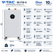 VTAC - Μπαταρία Αποθήκευσης LV Deye 16kWh LiFePO4 51.2V 314Ah IP21 Λευκό με Ροδάκια - SKU: 12699