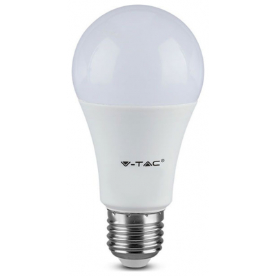 V-TAC Λάμπα LED E27 A60 SMD 8.5W 230V 806lm 200° IP20 Ψυχρό Λευκό 217262