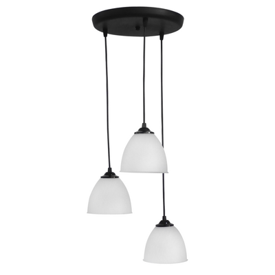 OVO PENDEL/3L BL-WH ΚΡΕΜΑΣΤΟ ΠΛΑΣΤΙΚΟ