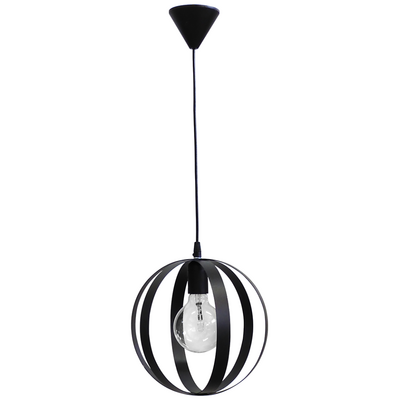 Κρεμαστό φωτιστικό μεταλλικό LAMA/25 1/L PENDEL BLACK
