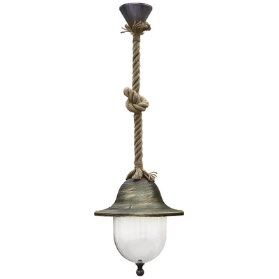 Φωτιστικό κρεμαστό LP-800K ROPE 1L UT-BR