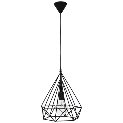 DM-02 BLACK 1L Κρεμαστό φωτιστικό Φ23