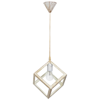 Κρεμαστό φωτιστικό KYVOS 1/L WHITE-BRONZE
