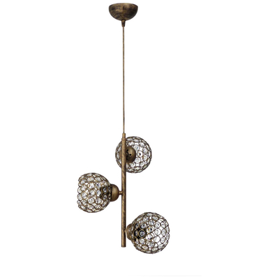 S-20K  CHRIS 3L BRONZE ΚΡΕΜΑΣΤΟ CRYSTAL