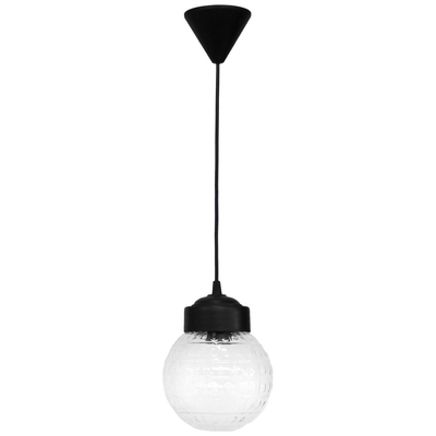 LP-110K BLACK-TRANS ΚΡΕΜΑΣΤΟ ΒΙΔΩΤΟ ΓΥΑΛΙ ΣΦΑΙΡΑΚΙ