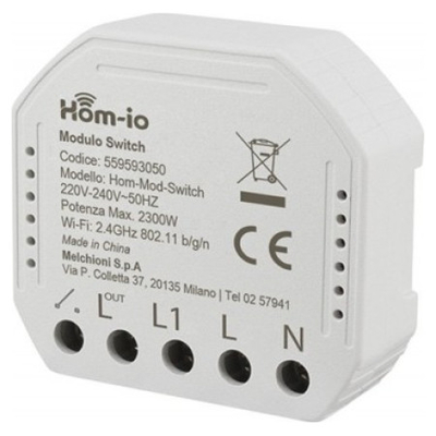 HOM-IO SMART ΔΙΑΚΟΠΤΗΣ 1 ΚΑΝΑΛΙ - SMART65450
