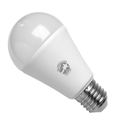 Λάμπα LED E27 A60 Γλόμπος 15W 230V 1450lm 260° Θερμό Λευκό 3000k GloboStar 01696