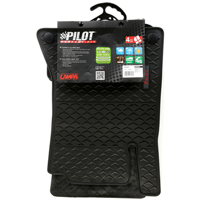 MERCEDES CLA C117 2013+ / A-KLAS W176 2012+ / B-KLAS W246 2011+ / GLA X156  ΠΑΤΑΚΙΑ ΜΑΡΚΕ ΛΑΣΤΙΧΟ PILOT ECO GOMMA STYLE A (ΜΕ ΚΟΥΜΠΩΜΑΤΑ) LAMPA - 4 ΤΕΜ.