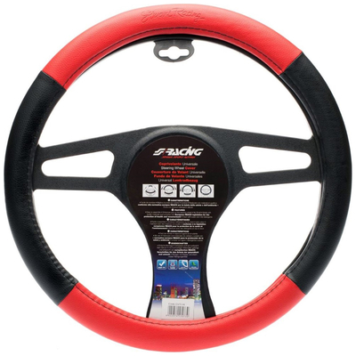 ΚΑΛΥΜΜΑ ΤΙΜΟΝΙΟΥ TROPHY 1 37-39 cm (ΜΑΥΡΟ/ΚΟΚΚΙΝΟ ΔΕΡΜΑΤΙΝΗ)