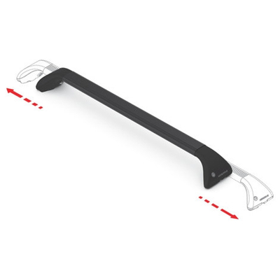 ΜΠΑΡΕΣ SW ΜΑΥΡΕΣ SNAP-FIT ΜΕ ΚΛΕΙΔΙ 79-111CM