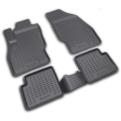 OPEL CORSA D 09/2006-2014 / OPEL CORSA E 2014-2019 ΜΑΡΚΕ ΠΑΤΑΚΙΑ ΣΕ ΣΚΑΦΗ TPE ΛΑΣΤΙΧΟ ΣΕ ΜΑΥΡΟ ΧΡΩΜΑ NOVLINE - 4 ΤΕΜ.