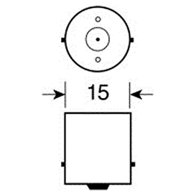 ΛΑΜΠΑΚΙ P21W 12V BA15s HYPER-LED48