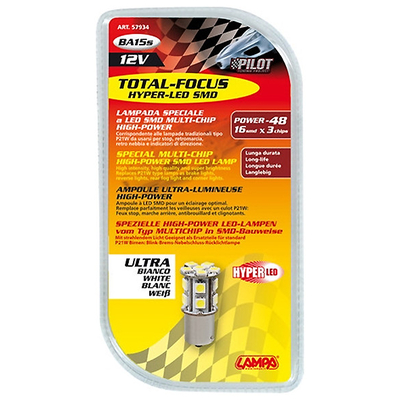ΛΑΜΠΑΚΙ P21W 12V BA15s HYPER-LED48