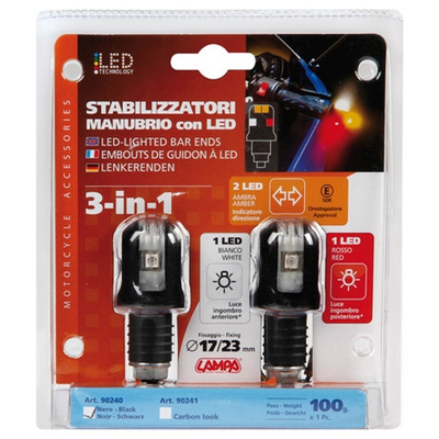 ΑΝΤΙΒΑΡΟ ΤΙΜΟΝΙΟΥ ΜΕ ΦΛΑΣ+LED ΜΑΥΡΟ