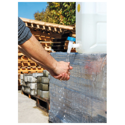 ΜΠΕΤΟΝΙ ΠΛΑΣΤΙΚΟ ΜΕ ΒΡΥΣΗ ΓΙΑ ΠΟΣΙΜΟ ΝΕΡΟ (ΥΛΙΚΟ HDPE) ΜΕ ΣΤΟΜΙΟ 48mm /22LT JERRY CAN