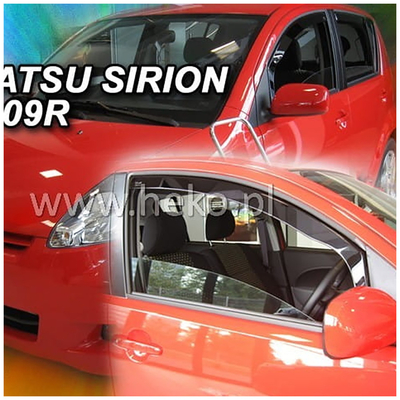DAIHATSU SIRION 5D 2005+ ΖΕΥΓΑΡΙ ΑΝΕΜΟΘΡΑΥΣΤΕΣ ΑΠΟ ΕΥΚΑΜΠΤΟ ΦΙΜΕ ΠΛΑΣΤΙΚΟ HEKO - 2 ΤΕΜ.