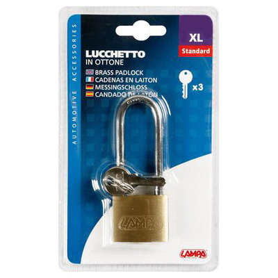 ΛΟΥΚΕΤΟ 50mm XL STANDARD ΜΕ 3 ΚΛΕΙΔΙΑ