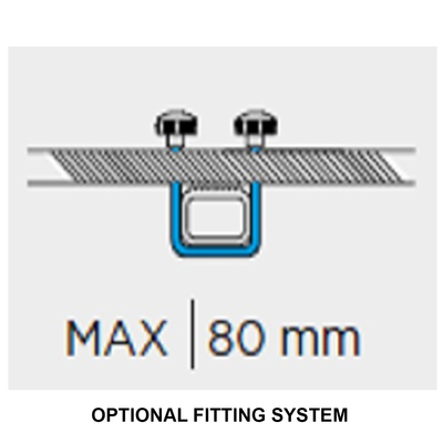 ΜΠΑΓΚΑΖΙΕΡΑ ΟΡΟΦΗΣ MARATHON 400 DARK (ΜΑΥΡΗ/ΜΑΤ) MENABO
