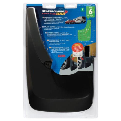 ΛΑΣΠΩΤΗΡΕΣ SPLASH-GUARDS CONTOUR SUV 27x42,5cm TYPE-6 2ΤΕΜ.