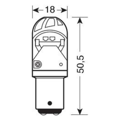 P21/5W 10-28V BAY15d MEGA-LED 300LM ΔΙΑΘΛΑΣΗΣ ΛΕΥΚΟ (ΔΙΠΟΛΙΚΟ) BLISTER 1ΤΕΜ.