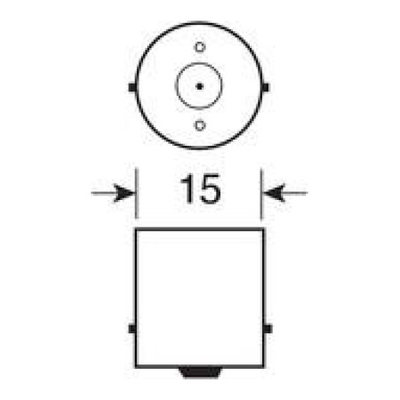 R5W 24V BA15s HYPER-LED18 ΠΟΡΤΟΚΑΛΙ 6SMDx3chips (ΜΟΝΟΠΟΛΙΚΟ-ΦΟΥΝΤΟΥΚΙ-) BLISTER 1ΤΕΜ.