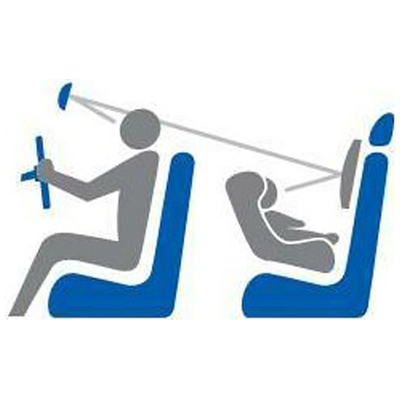 ΚΑΘΡΕΠΤΗΣ ΓΙΑ ΠΡΟΣΚΕΦΑΛΟ ΚΑΘΙΣΜΑΤΟΣ ΣΤΡΟΓΓΥΛΟΣ 170mm BABY SAFETY VIEW ΜΕ ΙΜΑΝΤΑ ΣΤΗΡΙΞΗΣ LAMPA - 1 ΤΕΜ.