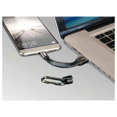 ΜΠΡΕΛΟΚ ΜΕ USB ΚΑΛΩΔΙΟ ΦΟΡΤΙΣΗΣ ΚΑΙ ΣΥΓΧΡΟΝΙΣΜΟΥ TYPE-C (10 cm)