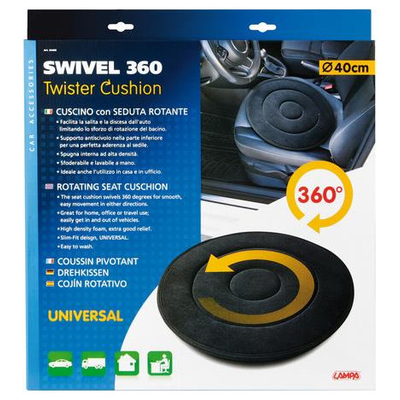 ΜΑΞΙΛΑΡΑΚΙ ΚΑΘΙΣΜΑΤΟΣ SWIVEL 360 ΜΟΙΡΩΝ TWISTER CUSHION 40cm -1ΤΕΜ