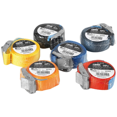 ΙΜΑΝΤΕΣ ΔΕΣΙΜΑΤΟΣ MOTO TIE-DOWN STRAP 300 X 2,5 cm  (ΔΙΑΦΟΡΑ ΧΡΩΜΑΤΑ) - 36 ΤΕΜ.