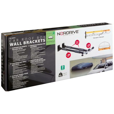 ΒΑΣΗ ΤΟΙΧΟΥ ΣΤΗΡΙΞΗΣ ΜΠΑΓΚΑΖΙΕΡΑΣ ΤΗΛΕΣΚΟΠΙΚΗ 62-102cm TYPE-2 max40kg -2 ΤΕΜ.