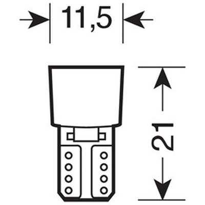 T10 24V W2,1x9,5d 24lm 6SMD ΛΑΜΠΑΚΙ LED ΠΟΡΤΟΚΑΛΙ (ΚΑΡΦΩΤΟ-ΔΙΠΛΗΣ ΠΟΛΙΚΟΤΗΤΑΣ CAN-BUS) LAMPA - 2 ΤΕΜ.