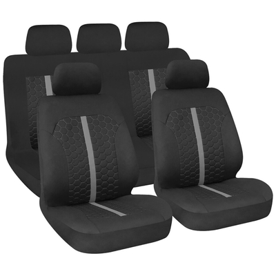 ΚΑΛΥΜΜΑΤΑ ΚΑΘΙΣΜΑΤΩΝ STINGER ΜΑΥΡΟ/ΓΚΡΙ ΣΕΤ