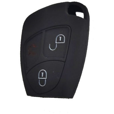 MERCEDES ΚΑΛΥΜΜΑ ΚΛΕΙΔΙΩΝ ΣΙΛΙΚΟΝΗΣ TYPE-2 ΜΑΥΡΟ ΧΡΩΜΑ 1ΤΕΜ.