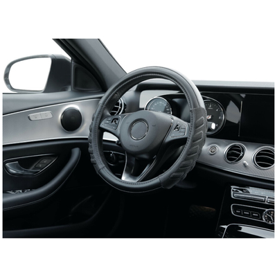 ΚΑΛΥΜΜΑ ΤΙΜΟΝΙΟΥ SPA (S) 35/37cm ΔΕΡΜΑΤΙΝΗ ΜΑΥΡΟ ΑΟΣΜΟ ECO-FRIENDLY