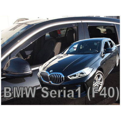 BMW F40 ΣΕΙΡΑ 1 5D 2019+ ΣΕΤ ΑΝΕΜΟΘΡΑΥΣΤΕΣ ΑΥΤΟΚΙΝΗΤΟΥ ΑΠΟ ΕΥΚΑΜΠΤΟ ΦΙΜΕ ΠΛΑΣΤΙΚΟ HEKO - 4 ΤΕΜ.