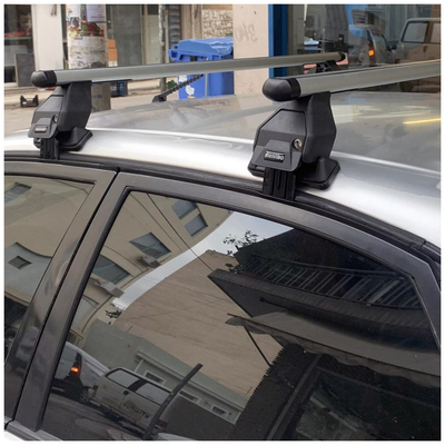 TOYOTA COROLLA HTB 5D 1997-2001 KIT ΜΕ ΜΠΑΡΕΣ ΟΡΟΦΗΣ ΑΛΟΥΜΙΝΙΟΥ TEMA MENABO (AL1-3360-FIX026G)-2 ΤΕΜ.