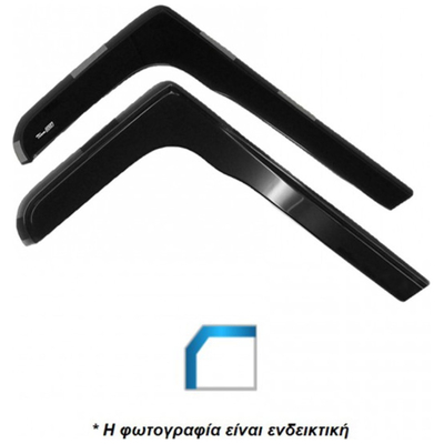 DAF XF 106 2013+ ΖΕΥΓΑΡΙ ΑΝΕΜΟΘΡΑΥΣΤΕΣ ΦΟΡΤΗΓΟΥ ΑΠΟ ΕΥΚΑΜΠΤΟ ΦΙΜΕ ΠΛΑΣΤΙΚΟ HEKO - 2 ΤΕΜ.