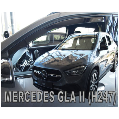 MERCEDES GLA H247 5D 2020+ - ΖΕΥΓΡΙ ΖΕΥΓΑΡΙ ΑΝΕΜΟΘΡΑΥΣΤΕΣ ΑΠΟ ΕΥΚΑΜΠΤΟ ΦΙΜΕ ΠΛΑΣΤΙΚΟ HEKO - 2 ΤΕΜ.
