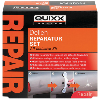 KIT ΕΠΙΣΚΕΥΗΣ ΛΑΜΑΡΙΝΑΣ (ΑΜΑΞΩΜΑ ΟΧΗΜΑΤΟΣ) ΑΠΟ ΛΑΚΟΥΒΕΣ DENT REPAIR KIT QUIXX