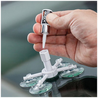 KIT ΕΠΙΣΚΕΥΗΣ ΓΙΑ ΤΖΑΜΙΑ - ΠΑΡΜΠΡΙΖ ΚΑΤΑΛΛΗΛΟ ΓΙΑ ΘΡΑΥΣΗ ΚΡΥΣΤΑΛΛΩΝ 2ml WINDSHIELD REPAIR KIT