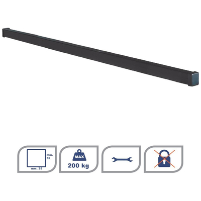 SEAT INCA 1995-1997 KIT ΜΕ 2 ΕΠΑΓΓΕΛΜΑΤΙΚΕΣ ΜΠΑΡΕΣ ΟΡΟΦΗΣ ΣΙΔΗΡΟΥ K39 (K39-260 X 2 - K39-206 X 2)