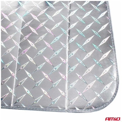 ΗΛΙΟΠΡΟΣΤΑΣΙΑ ΕΣΩΤΕΡΙΚΗ ΠΑΡΜΠΡΙΖ 145x70cm LASER ΑΜΙΟ - 1 ΤΕΜ.