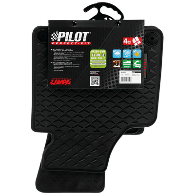 AUDI A3 3/5D/CC 05/2003-10/2012 ΠΑΤΑΚΙΑ ΜΑΡΚΕ ΛΑΣΤΙΧΟ PILOT ECO GOMMA STYLE A (ΜΕ ΚΟΥΜΠΩΜΑΤΑ) LAMPA - 4 ΤΕΜ